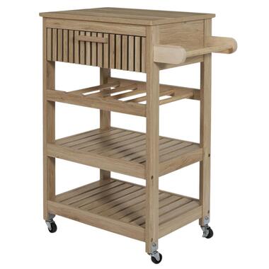 MISOU Keukentrolley Klaus - Bruin product