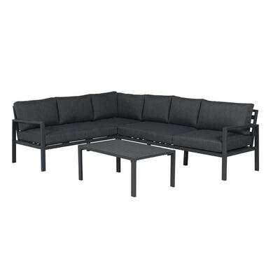 Garden Impressions Denver loungeset 4-delig links - zwart product