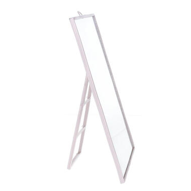Tendance make-up spiegel - taupe - kunststof - 23 x 17 cm product