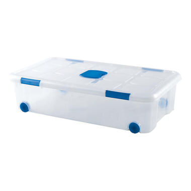 Plasticforte Opslagbak met deksel - 1x - 30L - 73 x 41 x 18 cm product
