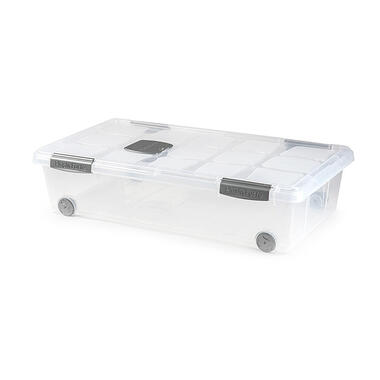 Plasticforte Opslagbak met deksel - 1x - 30L - 73 x 41 x 18 cm product