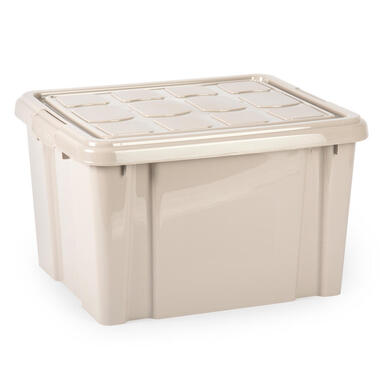 Plasticforte Multi Storage Opslagbox - beige - 25L product