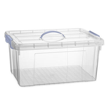 Plasticforte Opslagbox AZUL - transparant - 34 liter product