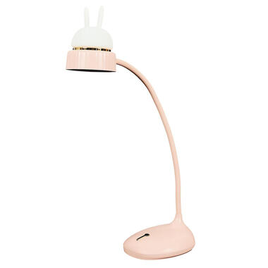 Home deco factory katten tafellamp - met oortjes - roze - H34 cm product