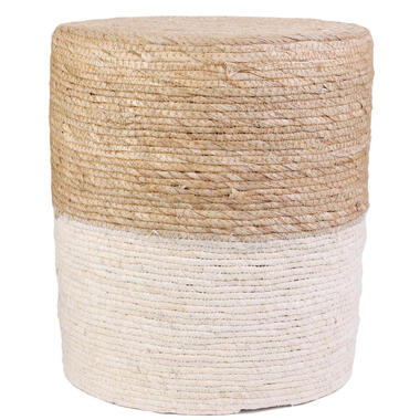 Home Deco Factory Bijzet poef Mirage - Ibiza/boho - MDF - 35x41cm product