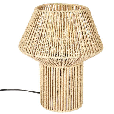 HD Factory Tafellamp Nature - 27x33cm -Boho/ibiza stijl - natuurlijk product