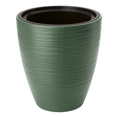 Form Plastic Plantenpot/bloempot - kunststof - groen - 30 x 32 cm product