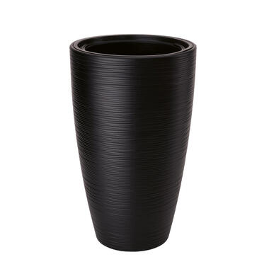 Form Plastic Plantenpot/bloempot - kunststof - zwart - 30 x 48 cm product