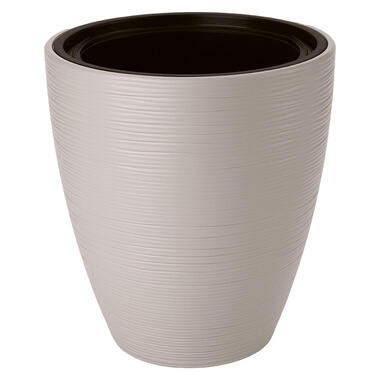 Form Plastic Plantenpot/bloempot - kunststof - grijs - 30 x 32 cm product