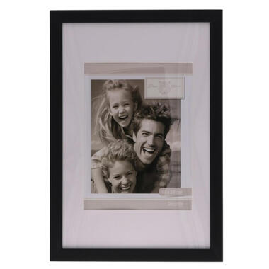 Gerimport Fotolijstje Paris - 20 x 30 cm - zwart - passe partout product