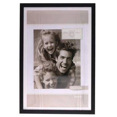 Gerimport Fotolijstje Paris - 30 x 45 cm - zwart - passe partout product