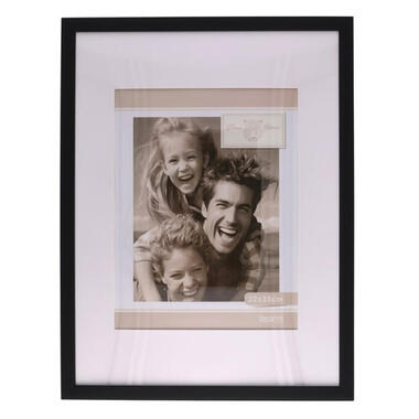 Gerimport Fotolijstje Paris - 30 x 40 cm - zwart - passe partout product