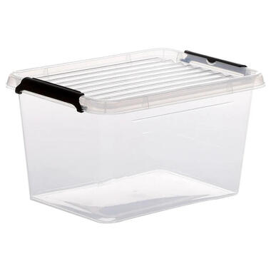 5Five Opbergkist met deksel - Clip Box - 2L - 19x15x11 cm product