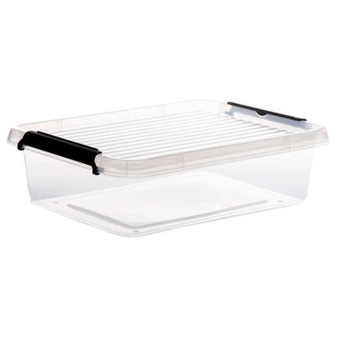 5Five Opbergkist met deksel - Clip Box - 8,5L - 39x29x12 cm product