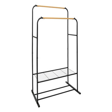 5Five Kledingrek - dubbele stang - metaal - 82 x 50 x 153 cm product