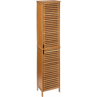 5Five Kolomkast - hoog - 33 x 28 x 168 cm - bamboe - bruin product