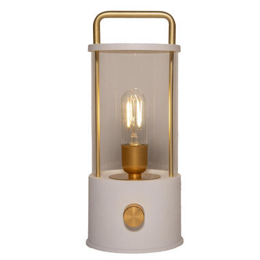 Anna Collection Camping tafellamp - wit - binnen en buiten product
