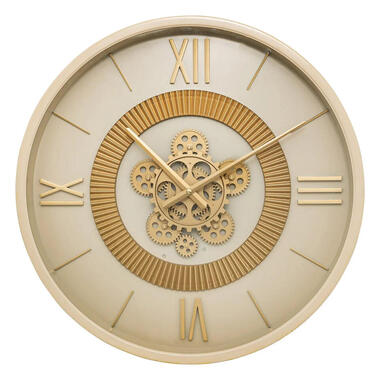 Atmosphera Wandklok Roma Dua - Vintage Metal - D50 cm - metaal product