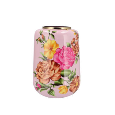 DK Design Vaas Flower Bouquet - lichtroze - 33 x 32 x 40 cm product