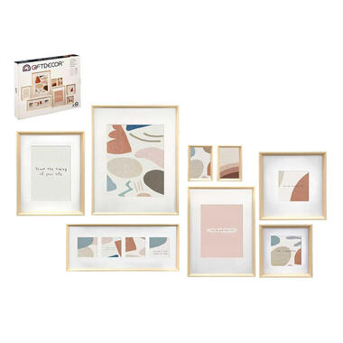 Giftdecor Collage fotolijst voor 8x foto - voor verschillende maten fotos product