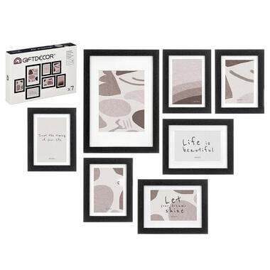 Giftdecor Collage voor 7x foto - voor verschillende maten fotos product