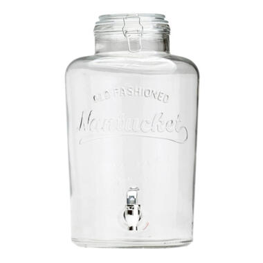 Home Deco Factory Drankdispenser met kraantje - 10L - glas product
