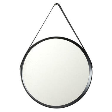 Home Deco Factory Ronde wandspiegel Soho Barber - zwart - D50cm product