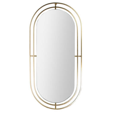 Home Deco Factory Spiegel Marbella - ovaal - goud - L90 x B43 cm product