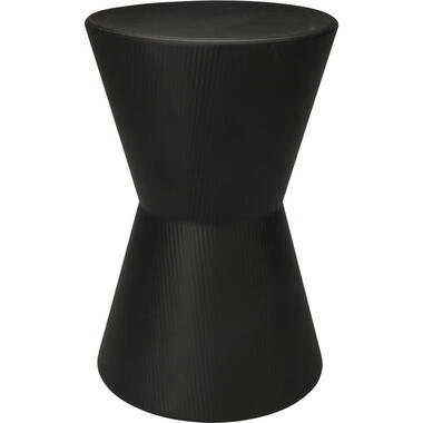 Home & Styling Bijzettafeltje - zwart - D29x H45 cm - Zink product
