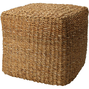 Home & Styiling Poef Nature - vierkant - zeegras - D40 x H40 cm product