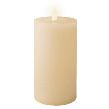Lumineo LED kaars - creme wit - D7 x H15 cm - met timer product