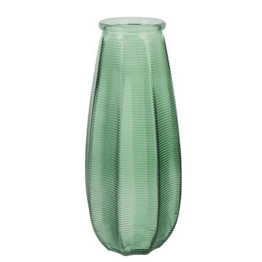 Home deco factory vaas Capella - boeket - glas - groen- H28 cm product