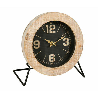 Ostaria Tafelklok Lugano - naturel/zwart - D22 cm product