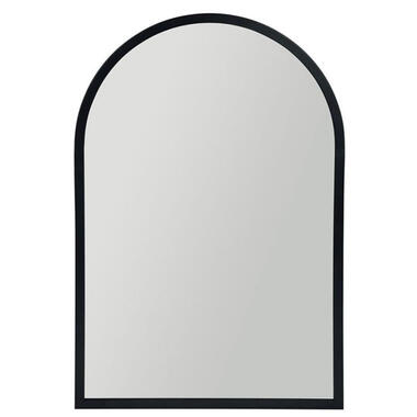 Ostaria Wandspiegel Arch - zwart - metaal - halfrond - 34 x 50 cm product