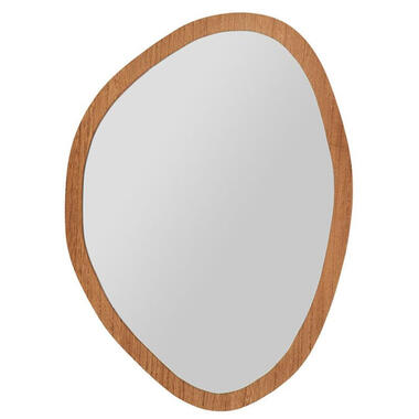 Ostaria Wandspiegel Flow - donker hout - organisch - 36 x 50 cm product