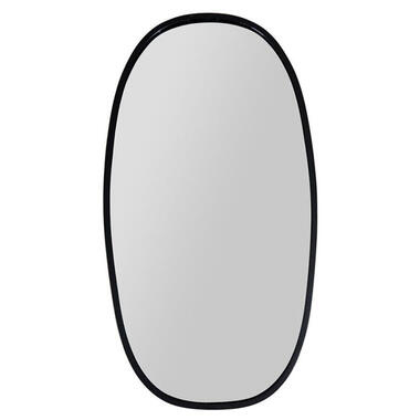 Ostaria Wandspiegel Ovide - zwart - metaal - ovaal - 29 x 53 cm product