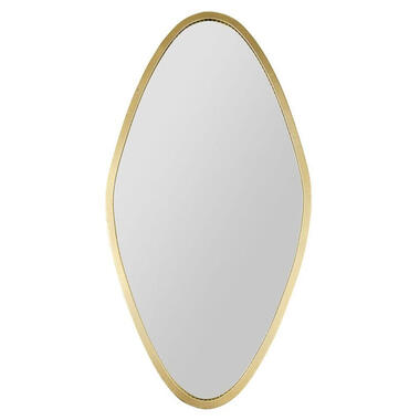 Ostaria Wandspiegel Mineral - goud - metaal - ovaal - 27 x 53 cm product