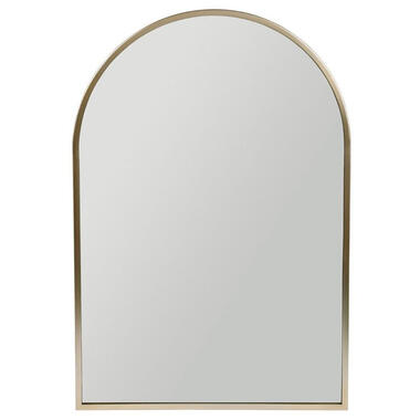 Ostaria Wandspiegel Arch - goud - metaal - halfrond - 40 x 60 cm product