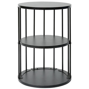Ostaria Bijzettafel Berjaya - zwart - rond - D34 x H50 cm product