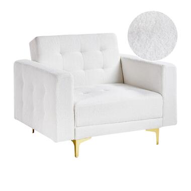 ABERDEEN - Fauteuil - Wit - Bouclé product