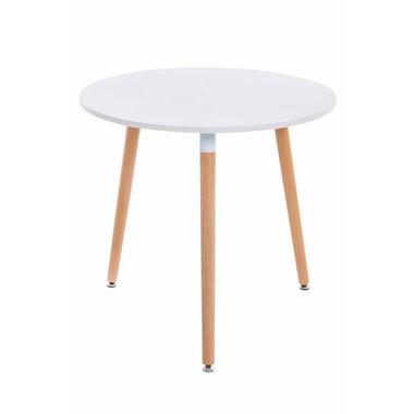 CLP Salontafel Ansgar natura Frame - Hout - wit product