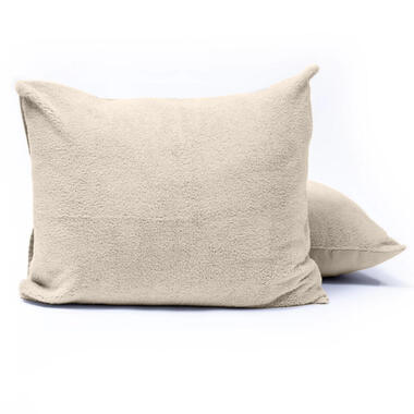 Zavelo Teddy Kussenslopen Creme (2-stuks) product