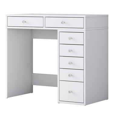 Arabic House Kaptafel Wit Hout - 90x44,5x81,6cm - Beyas product