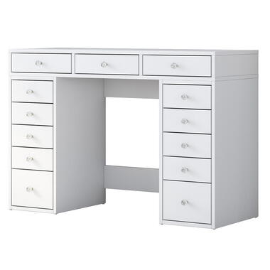 Arabic House Kaptafel Wit Hout - 120x44,5x81,6cm - Beyas product