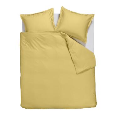 Ambiante Satin Uni dekbedovertrek - 200x200/220 - Licht geel product