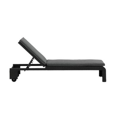 Svea - Yuri ligbed - wicker - zwart product