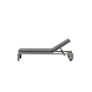 Svea - Yuri ligbed - wicker - grijs product