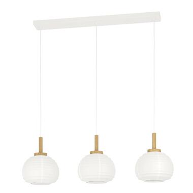 EGLO Summerhill Hanglamp - E27 - Hout & Papier - Wit product