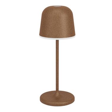 EGLO Mannera-S Tafellamp/Priklamp - USB-C - H 20 cm - Roestbruin product