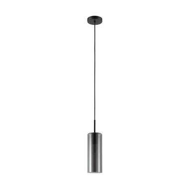 EGLO Keyns Hanglamp - E27 - Staal/Glas - Grijs product